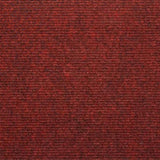 ZNTS Stair Mats Self-adhesive 30 pcs Red 65x24.5x3.5 cm 3365916