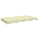 Seat Cushion SOEST 100% Polyester Cream 120 x 80 x 10 cm 946806