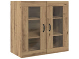 Wall Mounted Cabinets 2 pcs Artisan oak 69.5 x 34 x 90 cm 3394537