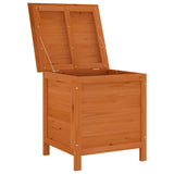 Garden Storage Box Brown 50x49x56,5 cm Solid Wood Fir 364751