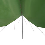 ZNTS Camping Tarp Green 460x305x210 cm Waterproof 94685