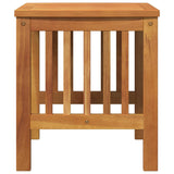 Side Table Oil Natural Solid Acacia Wood 4106451