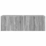 TV Wall Cabinet 2 pcs Grey Sonoma 59.5 x 31 x 40 cm 892342