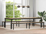 Bench Artisian Oak 200 x 35 x 45 cm Engineered Wood 892613