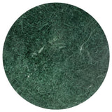 Coffee Table Green 60x60x35 cm Real Stone with Marble Texture 286450