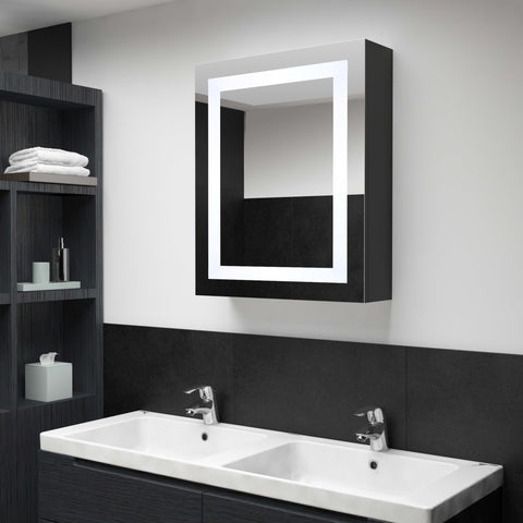 LED Bathroom Mirror Cabinet 50x13x70 cm 325543