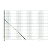 Wire Mesh Fence with Flange Green 2x10 m 154166