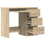 Desk Sonoma Oak 90x45x76 cm Engineered Wood 801376