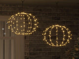 Ball 2 pcs Warm white 40 x 40 x 42 cm Metal 192 LEDs 42019110