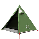 ZNTS Camping Tent Dome 2-Person Green Waterproof 94319