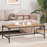 Coffee Table Artisan Oak 100 x 50 x 35 cm Engineered Wood 881121