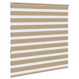 Zebra Blind Sand Brown 150x150 cm Fabric Width 145,9 cm Polyester 4014557