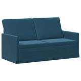 Sofa Set 2 pcs Blue Velvet 3433212