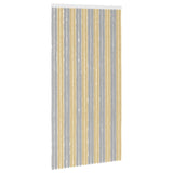 Insect Curtain Chenille Grey and Beige 100 x 200 cm 100% PP 42034465