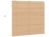Venetian Blind Oak Look 110 x 130 cm 35 mm Solid Paulownia Wood 42015318