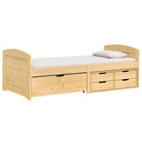 Day Bed with 5 Drawers without Mattress "IRUN" 90x200 cm 3185211