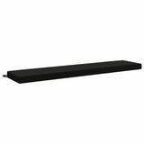 2-Piece Bench Cushions SOEST 2 pcs 100% Polyester Black 949981