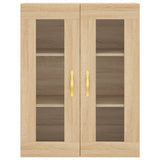 Wall Mounted Cabinets 2 pcs Sonoma Oak Engineered Wood 3197924