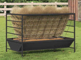 Livestock Feeder Black 100 x 60 x 90 cm Cold-Rolled Steel 874657