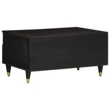 Coffee Table 80x54x40 cm Solid Wood Mango 358333