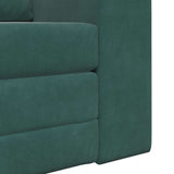 Sofa Bed Dark Green 98 x 71 x 83 cm Velvet 4106668