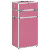 Make-up Trolley Aluminium Pink 91823