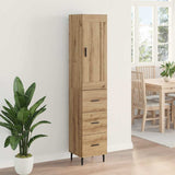 Highboard Artisan Oak 34.5 x 34 x 180 cm Engineered Wood 3416009
