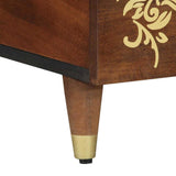 Coffee Table Honey Brown 100 x 54 x 40 cm Solid Mango Wood 4018748