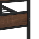 Bed Frame without Mattress with Headboard and Footboard 100x190 cm 4017163