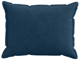 Cushion Cover 6 pcs HOUTEN Navy Blue 70 x 70 cm Corduroy 921350