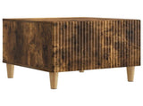 Coffee Table Smoked Oak 49 x 50 x 40 cm Engineered Wood 894740