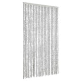 Fly Curtain Grey 100x220 cm Chenille 377351