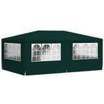 Professional Party Tent with Side Walls 4x6 m Green 90 g/m 48538