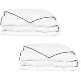 Winter Down Duvet 2 pcs 140x200 cm 132887
