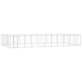 Outdoor Dog Kennel Galvanised Steel 79,86 m 3082332