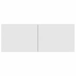 TV Cabinets 2 pcs White 80x30x30 cm Engineered Wood 804535