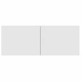 TV Cabinets 2 pcs White 80x30x30 cm Engineered Wood 804535