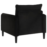 XL Armchair Black Velvet 42043548