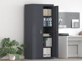 Storage Cabinet Anthracite 60 x 40 x180 cm Steel 3406198
