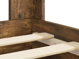 Bed Frame with Storage and Headboard Smoked Oak 75 x 190 cm 3414527