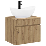 Bathroom Furniture Set Artisan Oak Engineered Wood 3404319