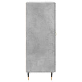 Sideboard Concrete Grey 34.5x34x90 cm Engineered Wood 830424