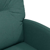 Dining Chairs with Wheels 2 pcs Dark green 57 x 67 x 95 cm 42017852