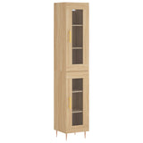 Highboard Sonoma Oak 34.5x34x180 cm Engineered Wood 3199420