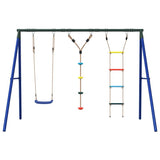 Outdoor Swing Set with Swing, Ladder, Disc Swing 3283595