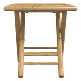 Folding Garden Table 45x45x45 cm Bamboo 365877