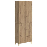 Cabinet Set 2 pcs 66 x 34.5 x 90 cm Engineered Wood 3416582