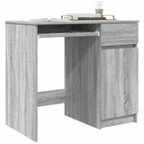 Desk Grey Sonoma 86x49x76 cm Engineered Wood 861828