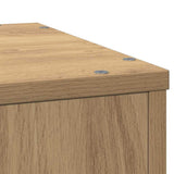 Plant Stand Artisan Oak 33x33x100 cm Engineered Wood 852959
