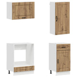 Kitchen Unit PORTO 8 pcs Artisan Oak Engineered Wood 3438182